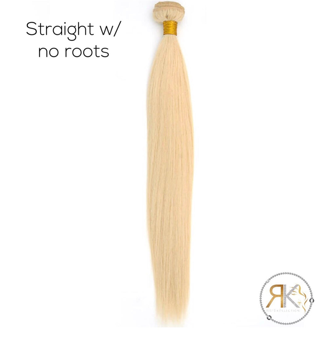Pure Blonde Straight Bundles