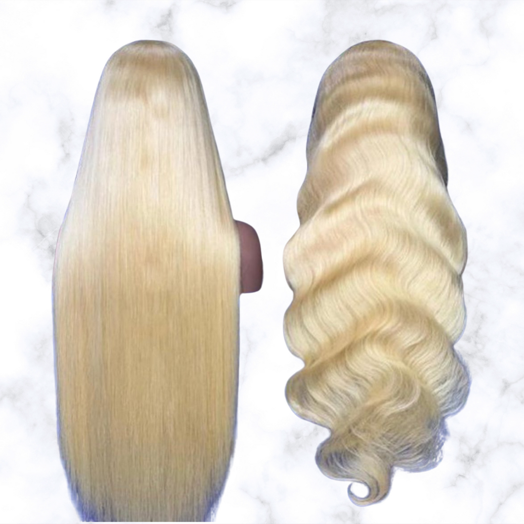 Pure Blonde Lace Wig